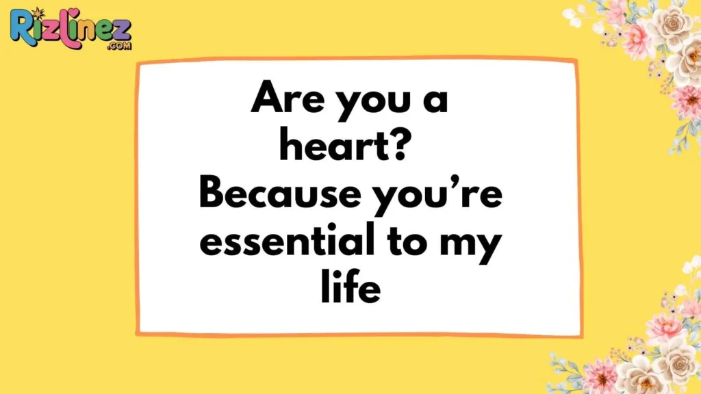 Classic Heart Pickup Lines