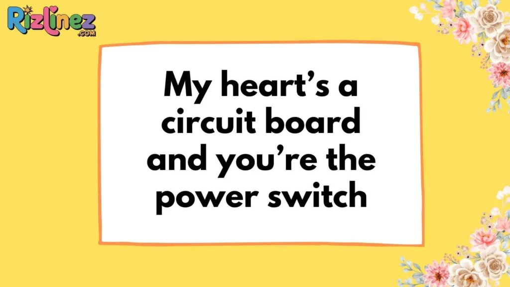 Funny Electricity Pickup Lines