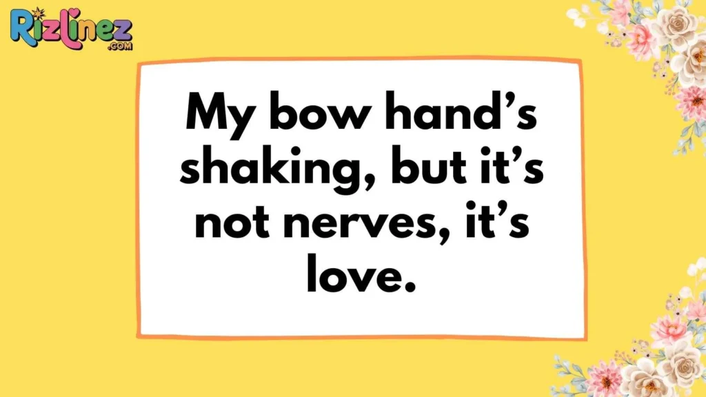 Funny Violin Pickup Lines