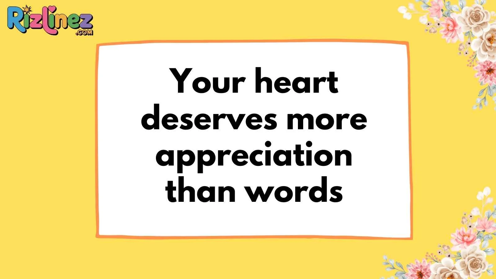 Appreciate Pickup Lines