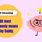 BD Meaning