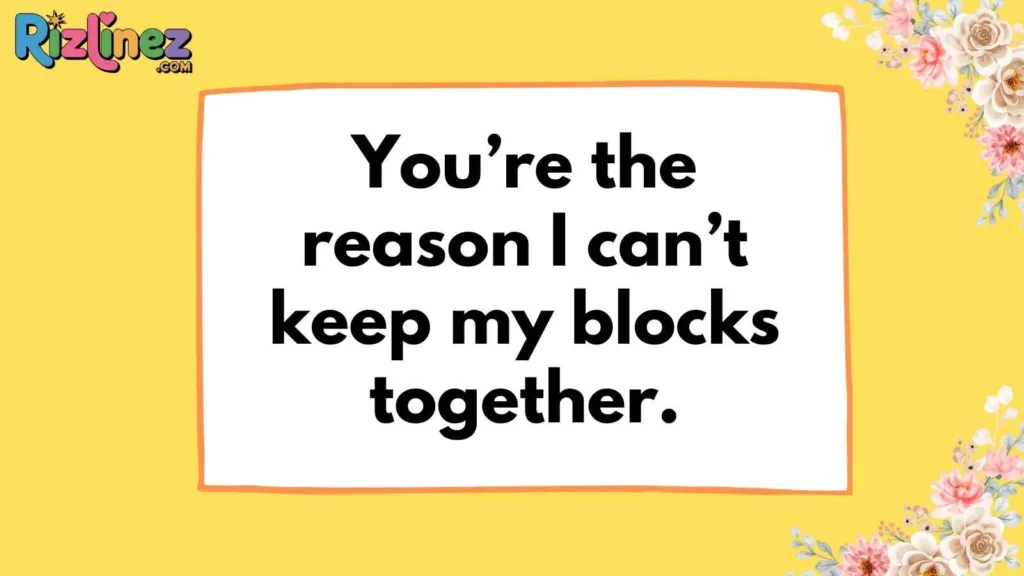 Classic Lego Pickup Lines