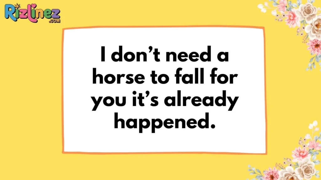 Country Cowboy/Cowgirl Pickup Lines