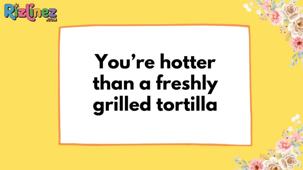 Cute & Flirty Burrito Lines