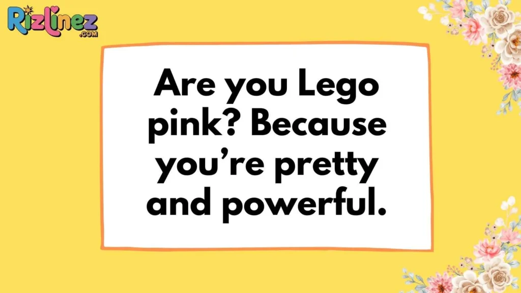 Cute Lego Pickup Lines for Her