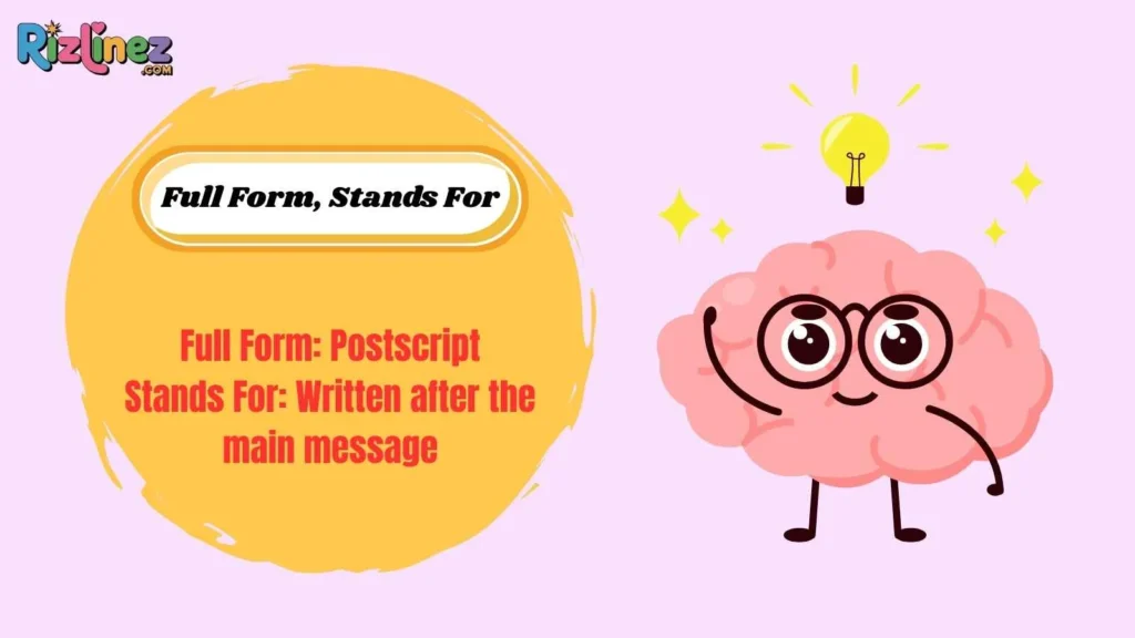 Full Form, Stands For