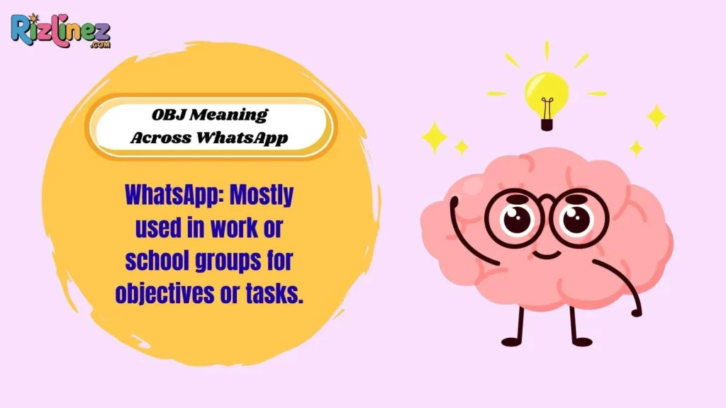 OBJ Meaning Across WhatsApp