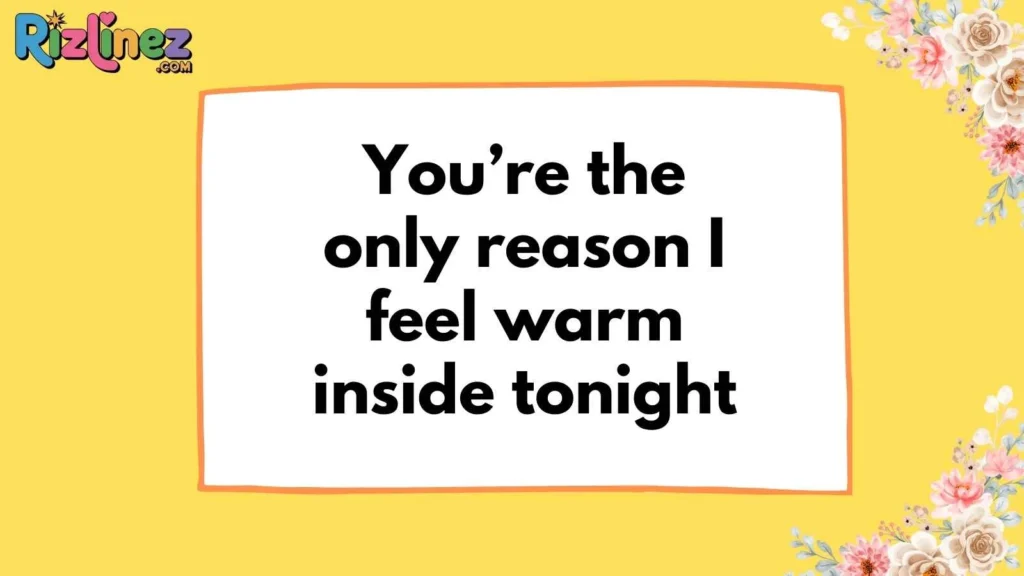 Romantic Sake Pickup Lines