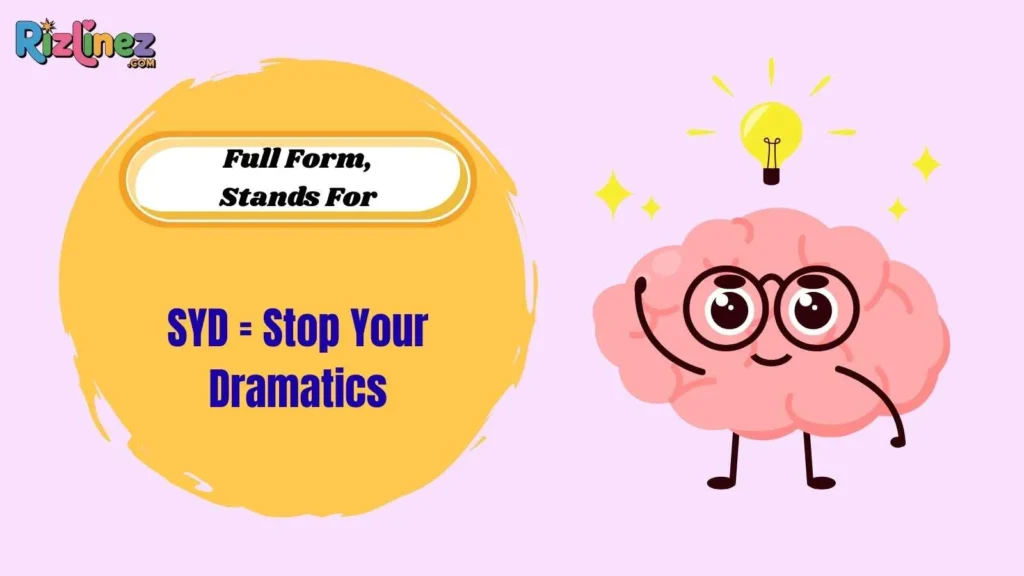 SYD Full Form, Stands For