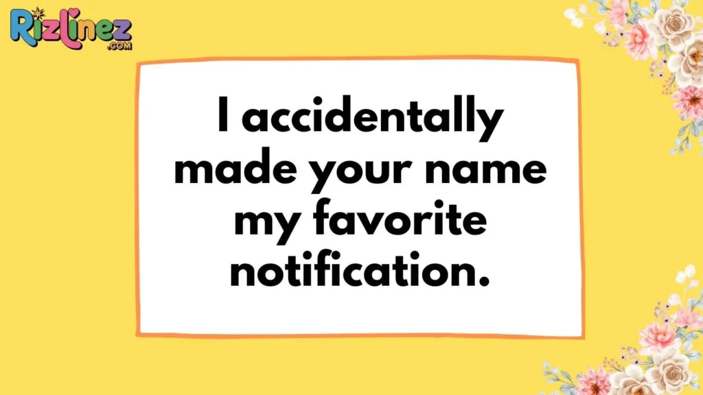 Workplace “Accidental” Pickup Lines